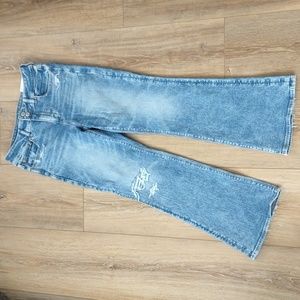 NEW American Eagle Flare Bottom Jeans, 6 XtraShort [28 w]